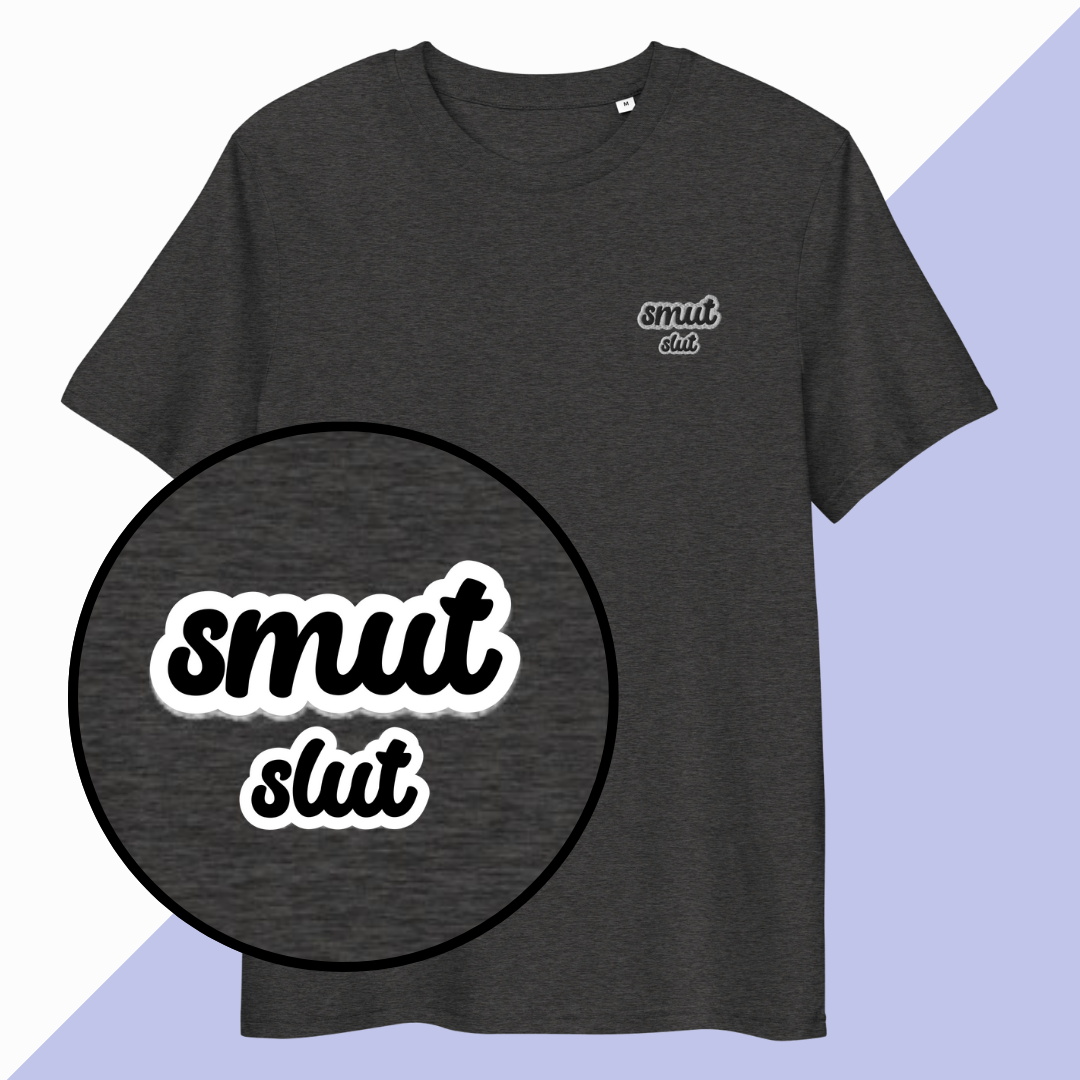SMUT SLUT - Embroidered Unisex T-Shirt