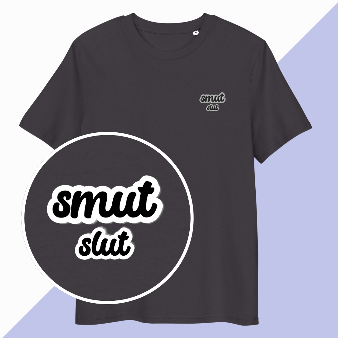 SMUT SLUT - Embroidered Unisex T-Shirt