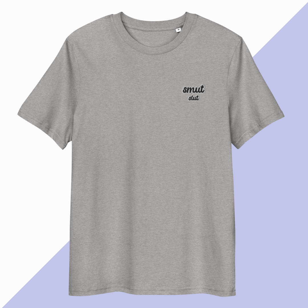 SMUT SLUT - Embroidered Unisex T-Shirt