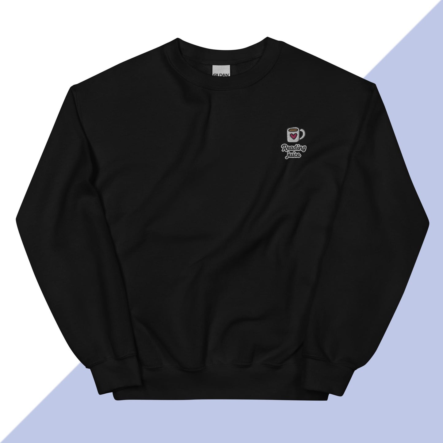 READING JUICE - Embroidered Unisex Sweatshirt