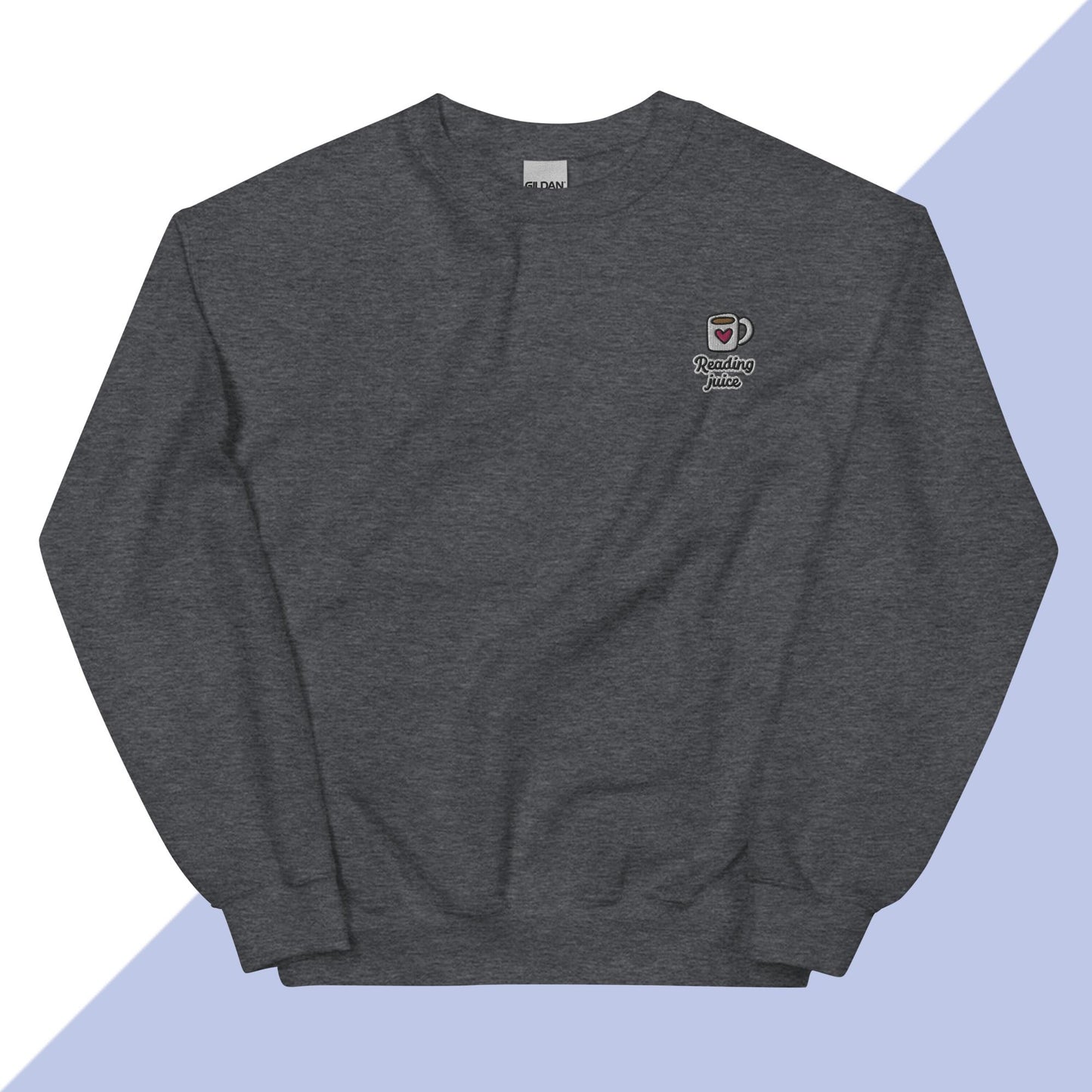 READING JUICE - Embroidered Unisex Sweatshirt