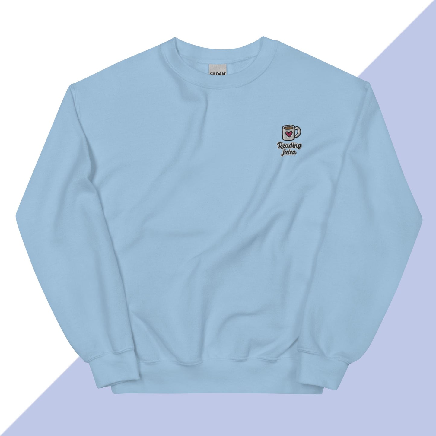 READING JUICE - Embroidered Unisex Sweatshirt