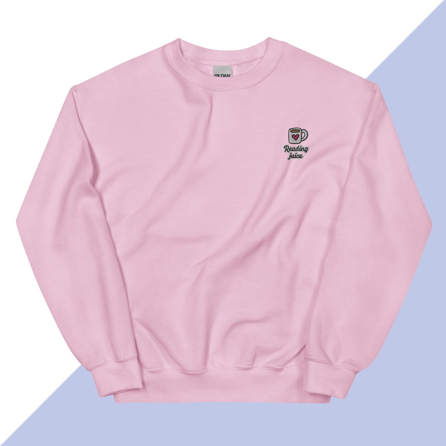 READING JUICE - Embroidered Unisex Sweatshirt