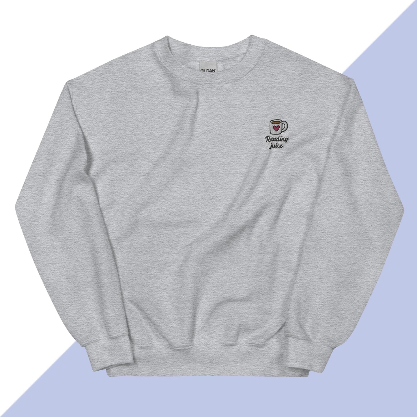 READING JUICE - Embroidered Unisex Sweatshirt