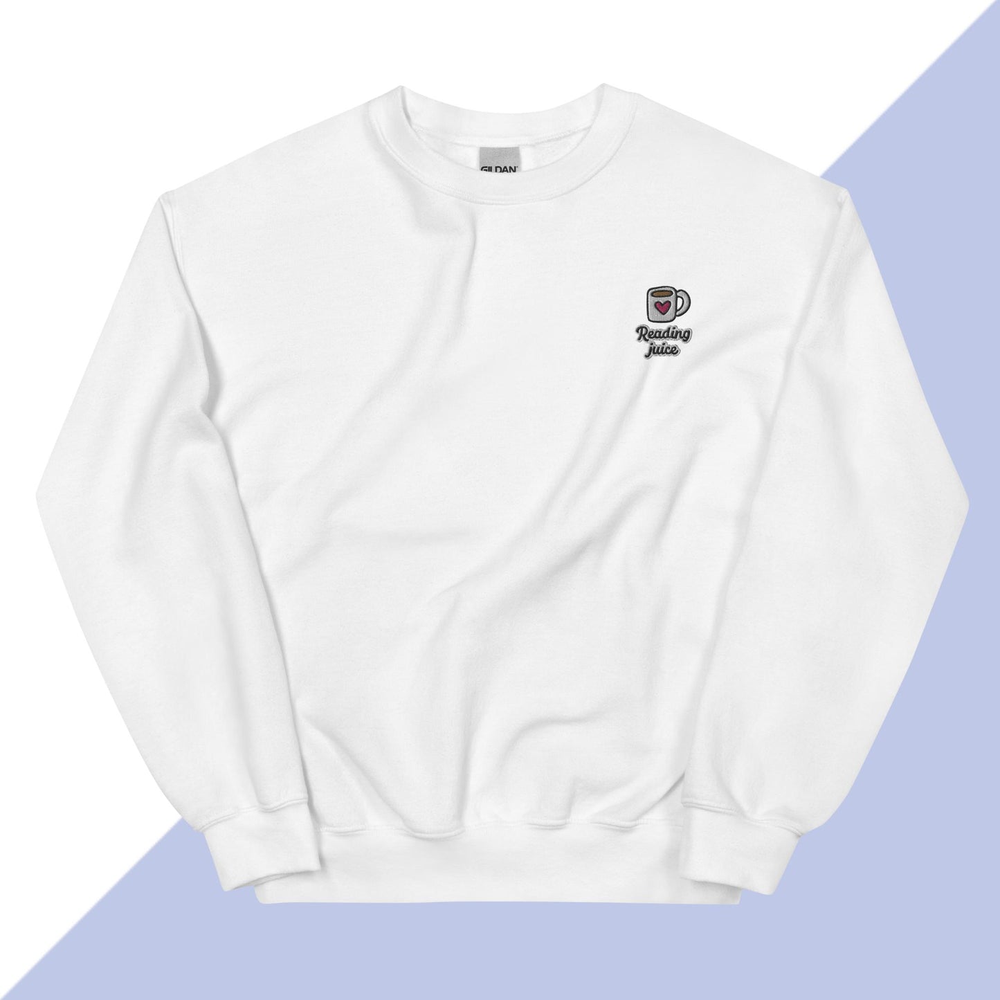 READING JUICE - Embroidered Unisex Sweatshirt
