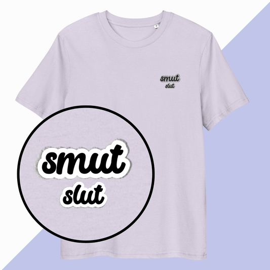 SMUT SLUT - Embroidered Unisex T-Shirt