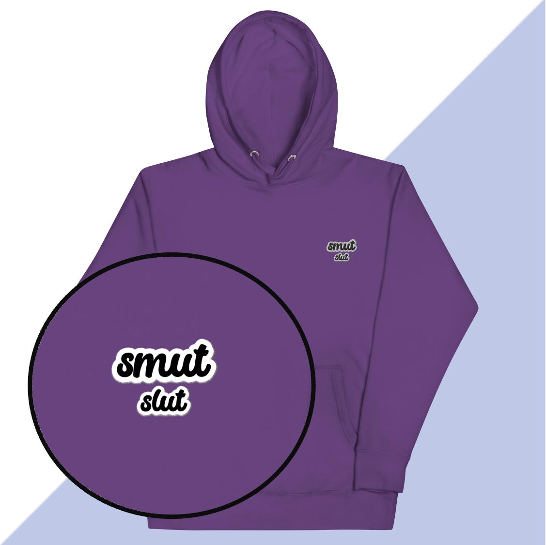 SMUT SLUT - Embroidered Unisex Hoodie