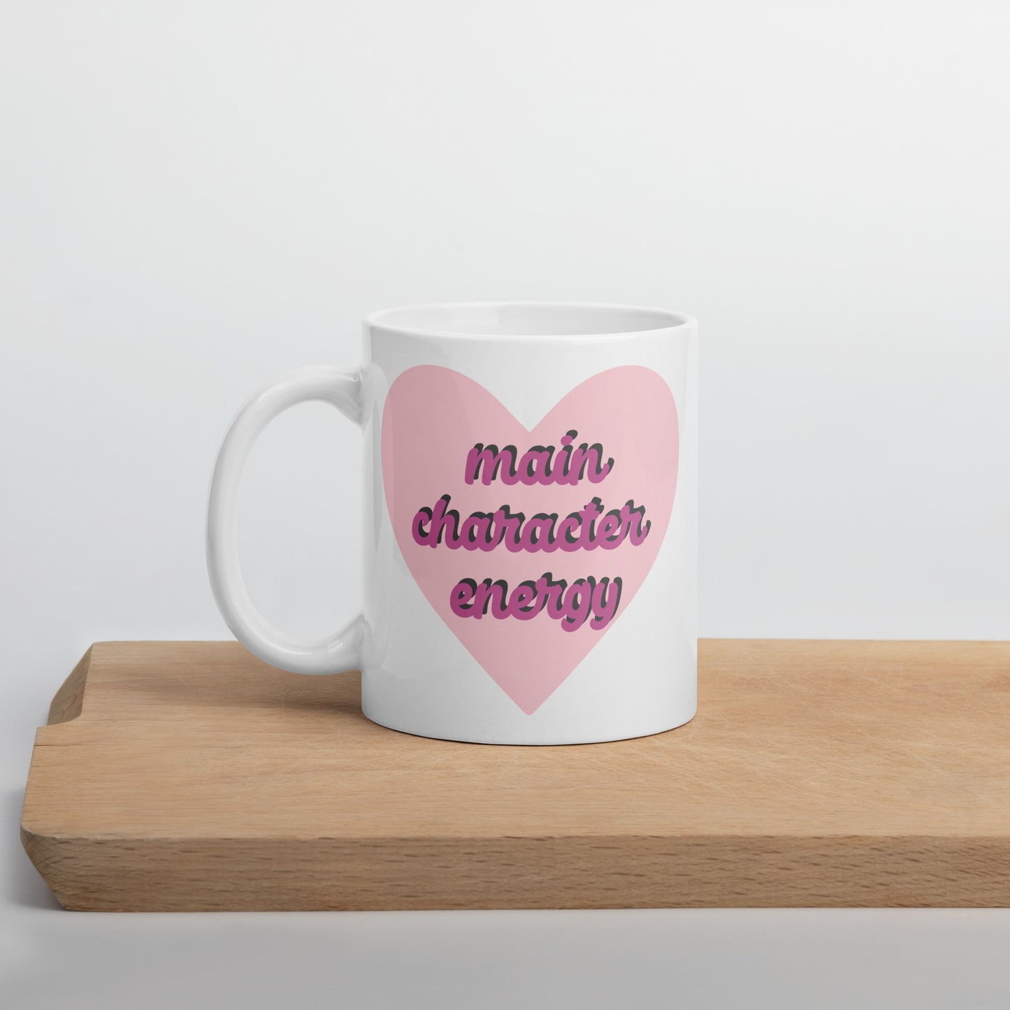 MAIN CHARACTER ENERGY - White Mug