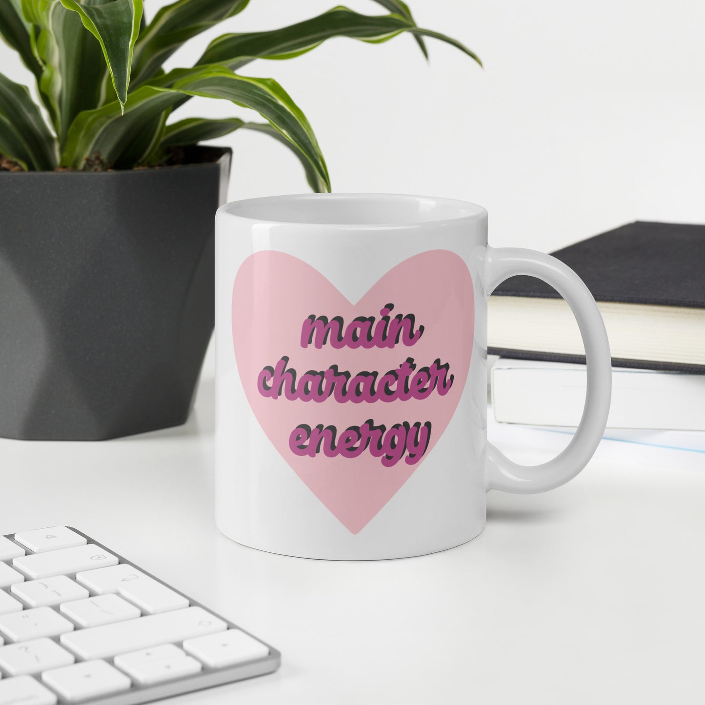 MAIN CHARACTER ENERGY - White Mug